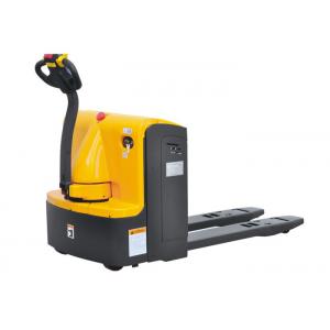 China Durable AC Control Walkie Pallet Jack , Low Profile Chassis Electric Pump Truck supplier