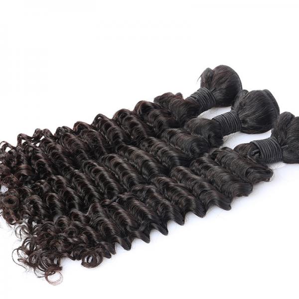 Brazilian Virgin Hair Weave Deep Wave Smooth and Soft Virgin Hair Extension