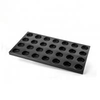 China                  Rk Bakeware China-Slicone Glazed Cupcake Muffin Custard Cake Baking Tray for Industrial Cupcake Lines              on sale