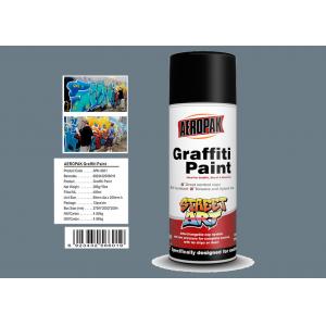 Grey Color Graffiti Wall Painting Easy Construction Operation Drying Quickly