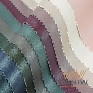 Recycled Soft Faux Leather Textile Waterproof Polyurethane Leather Fabric