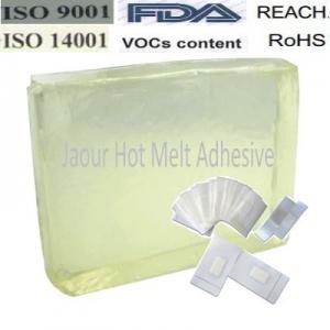 China Solid Blocks Rubber Resin Hot Melt Adhesive For Medical Products supplier