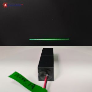 China Module laser à ligne uniforme à lentilles Powell de 520 nm pour le système d'automatisation laser de vision mécanique robot 3D wholesale