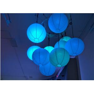 China PVC Waterproof RGB Light Globe Hanging 500mm Customized Size Available supplier