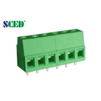 China 10 AMP PCB Terminal Block Pitch 5.0mm  / Wiring Terminal Connectors on sale