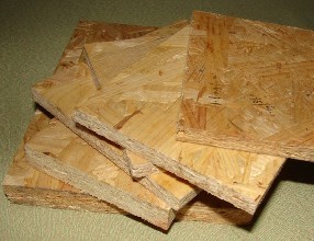 Sound Insulation OSB Oriented Strand Board For Packing And Construction +/-0.5mm