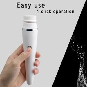 China Eco Friendly Rechargeable Facial Cleansing Brush 330 G 6000 Rpm Pulse supplier