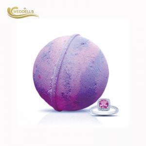China Charmed Jewelry Bath Bombs With Rings Inside Spa Adult Vegan Epsom Salt supplier