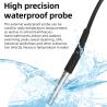 China LX923TW-B Digital Temperature Humidity Meter with Waterproof Probe - Blue Backlight Hygrometer for Pool Industrial Home Use wholesale