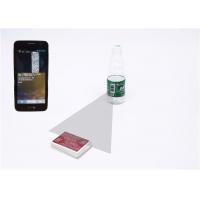 China Invisible Mini Marked Playing Cards Poker Camera In Mineral Water Bottle For Cheating on sale