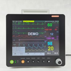 China 15 Inch Modular Touch Screen Patient Monitor USB Wifi Module With 3 5 Lead ECG on sale