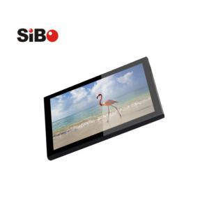 China 10 inch Android tablet Q8919 with POE,LED bar, NFC and wall mount bracket supplier