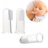 Fancy reusable high quality silicone baby finger tooth brush soft healthy brush