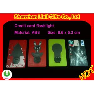 China Da forma portátil do cartão de crédito do OEM brinquedos de piscamento HLT1102026 do diodo emissor de luz para relativo à promoção supplier