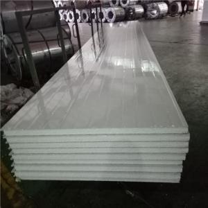 China lightweight greywhite 50mm eps sandwich wall panel for poultry farm supplier