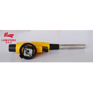 Black Yellow 20cm BBQ Flame Gun Grill Torch Charcoal Starter