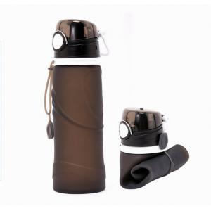 750ml Collapsible Travel Water Bottle Food Grade Material Customized Logo