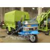 Mobile Silage Spreader Machine TMR Feed Mixer For Dairy Cows , Diesel Engine