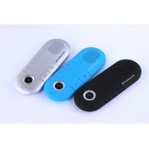 Black Blue Silver support two Speakerphone In car Bluetooth Visor Handsfree Car Kit