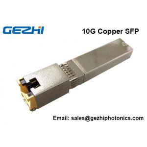 China 10G SFP+ Copper Transceiver 10GBASE-T SFP Module  RJ45 supplier