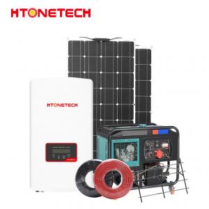 Self Identification Solar Hybrid Power Systems Diesel Generator Set 25 Kva