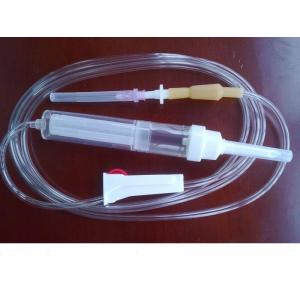 30mm Disposable Blood Transfusion Set Transparent 60 Drops/Ml 150cm