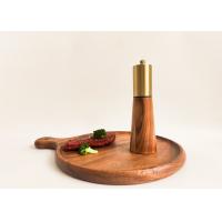 China Natural Wood Design Wooden Salt And Pepper Grinders Manual Condiment Grinder Set on sale