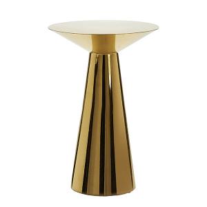 Round Mirror Cocktail High Top Bar Tables