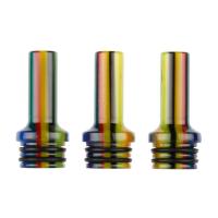 China AS285 Resin Rainbow 510 MTL Custom Vape Drip Tips For Vape Pen Atomizer Cartridges on sale
