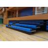 China Elevated Retractable Stadium Seating Systems Anti - Slip For Sport Center wholesale