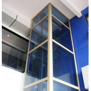 Glass Door Panoramic Elevator Without Pit 250kg 3 Persons