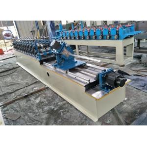 Duplex Metal Stud Roll Forming Machine Hydraulic Motor 5 KW Easy Operation