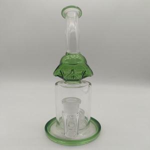 17in Clear Tobacco Straight Tube Bongs Glass Smoking Tube With Various Accessories