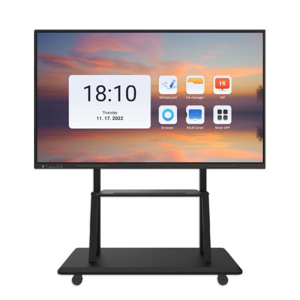 Qtenboard 卸売価格 65 インチ可動式電子インタラクティブホワイトボード Bytello 教育ソフトウェア for Windows システム