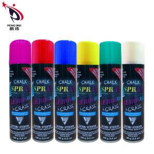 Colorful Surface Aerosol Chalk Spray Paint Marking Drawing Decoration