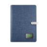China Moistureproof Power Bank Smart Notebook , Leather Notepad With Wireless Charger wholesale