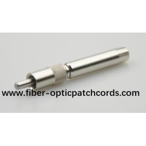 China Medical SMA905 Fiber Optic Cable Connectors With Metal Ferrule supplier