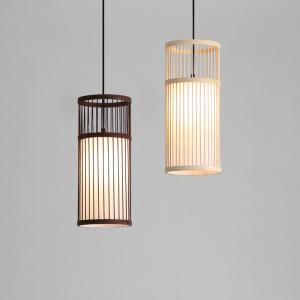 China Wicker Bamboo Hand Make Suspension Luminaire Dining Room Kitchen Island pendant lamp(WH-WP-74) supplier