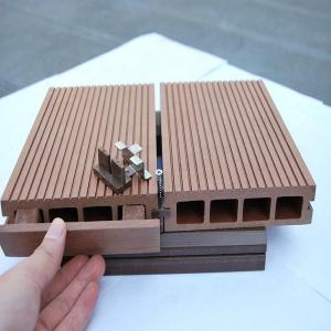 China 3D Model Design WPC Decking Clip Accessory with PU Foam Soundproof Carpet Underlay supplier