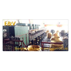 China Small High Capacity Vertical Brass Casting Machine PLC Control For 8mm Brass Rod supplier
