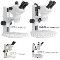China 8x - 50x Trinocular Stereo Zoom Microscope with Track Stand LED Light A23.1501 on sale