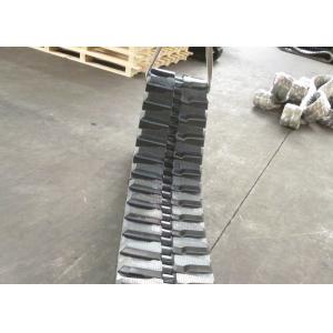 China Block Patter Excavator Rubber Tracks 450 * 73.5 * 86 With Black Strong Rubber wholesale