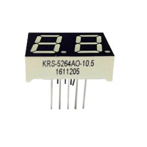 0.56 Inch 2 Digit Seven Segment Display 14.2mm Orange Numeric Led Displays