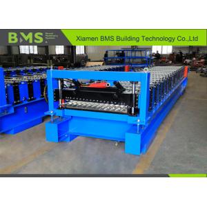 China 19 Rollers Corrugated Roof Sheet Machine For YX17.5-75-825 Profile supplier