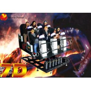China Efficiency Motion Seat Virtual Reality 5d 9D Action Cinemas 2.25KW 220V supplier