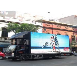China P6 Outdoor Truck Mobile LED Display , IP65 IP Grade Mobile LED Screen supplier
