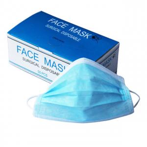 China Single Use Antibacterial Face Mask , 2 Ply Face Mask For Food Processing supplier