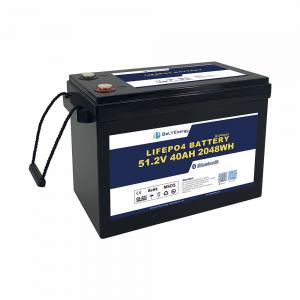Bely Energy 5000 Cycles 40AH 48V LiFePO4 Battery For Yachit 100% DOD Solar Use