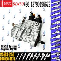 China 115603-5150 1-15603515-0 1156035150 Diesel Engine Fuel Injection Pump 094000-0670 094000-0671 on sale