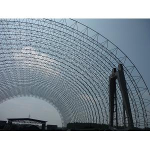 Hot Dip Galvanised Steel Structure Buildings Arch Space Frame 300m